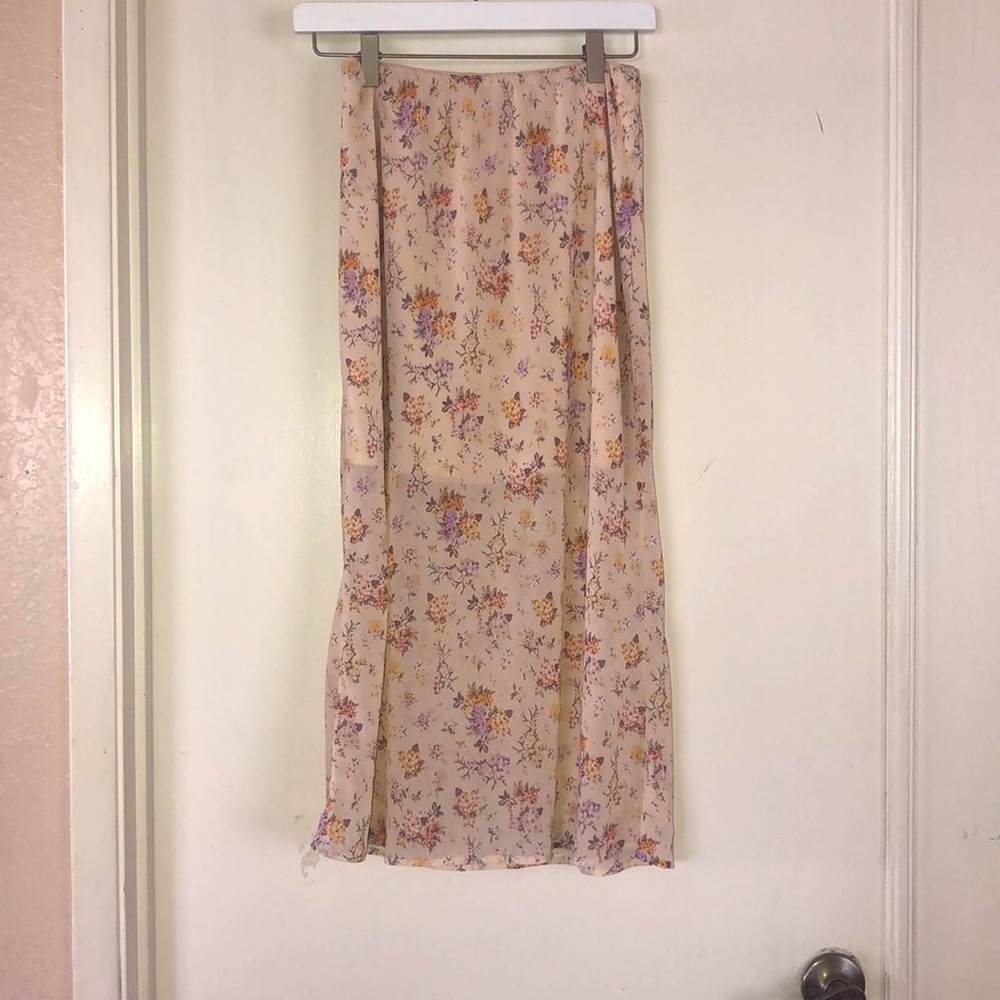 Floral skirt